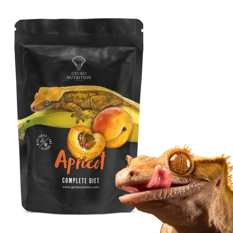 Gecko Nutrition Banan Morela - pokarm, papka dla gekona orzęsiony, felsuma