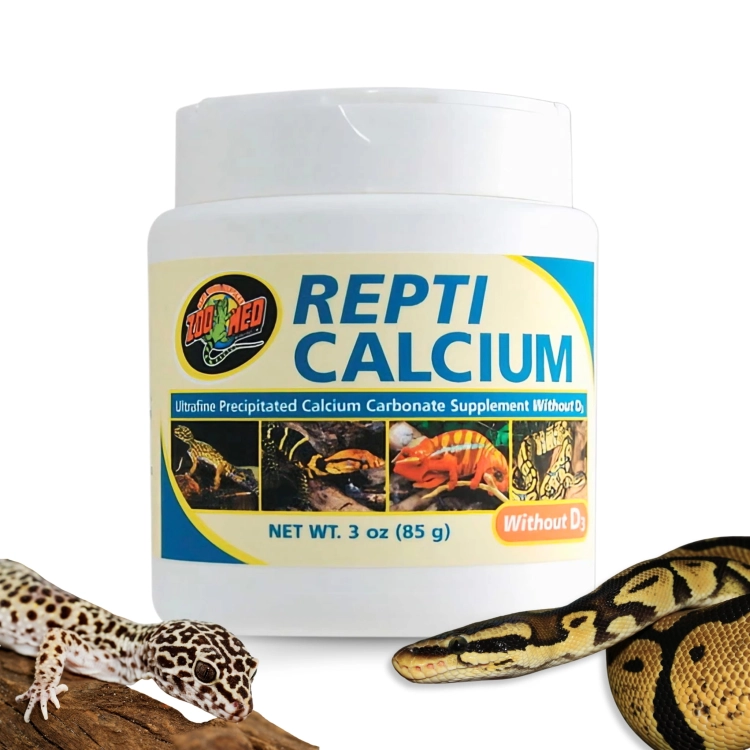 ZOOMED Repti Calcium 85g - wapń dla gadów i płazów bez wit. D3