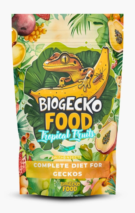 BioGecko Food Banana & Tropical Fruits- 100g