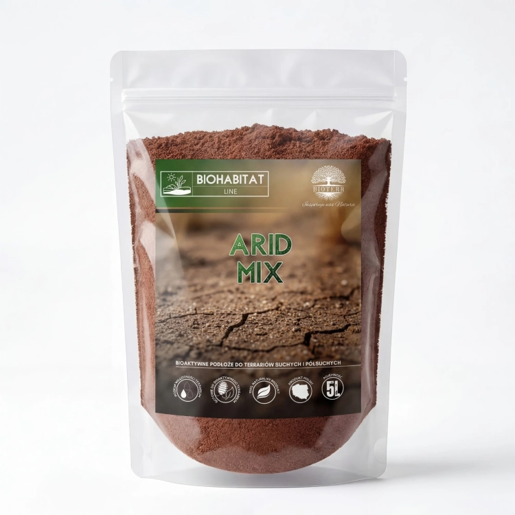 Podłoże stepowe - suche - bioaktywne | BioHabitat – Arid Mix