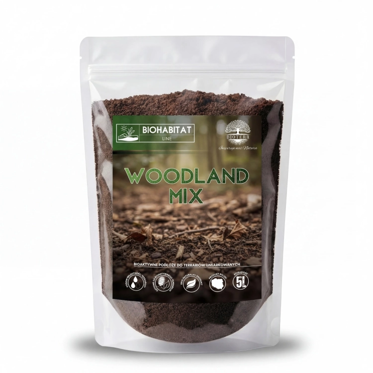 Podłoże leśne - umiarkowane - bioaktywne | BioHabitat – Woodland Mix