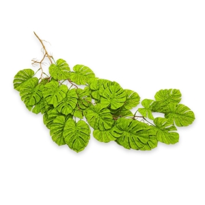 Monstera sztuczna do terrarium  liście wiszące 95cm