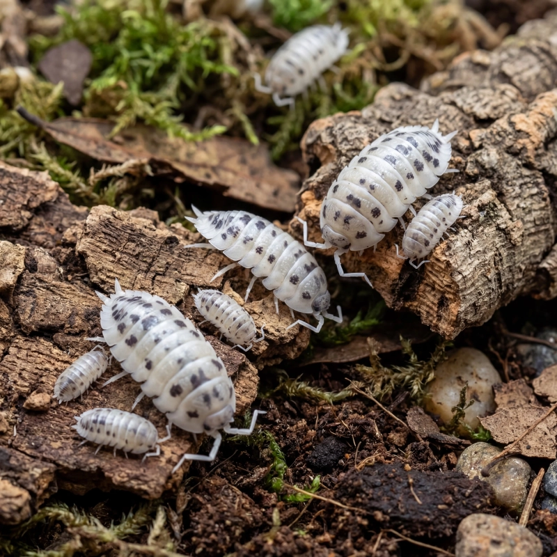 Porcellio-laevis-Dairy-Cow-kolonia