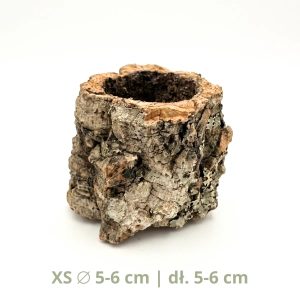 Tuba korkowa XS | ⌀ 5-6 cm | dł. 5-6 cm | BioCork Tube XS | tuby korkowe dębu korkowego