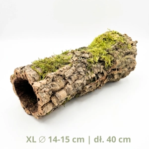 Tuba korkowa XL | ⌀ 14-15 cm | dł. 40 cm | BioCork Tube XL | tuby korkowe dębu korkowego