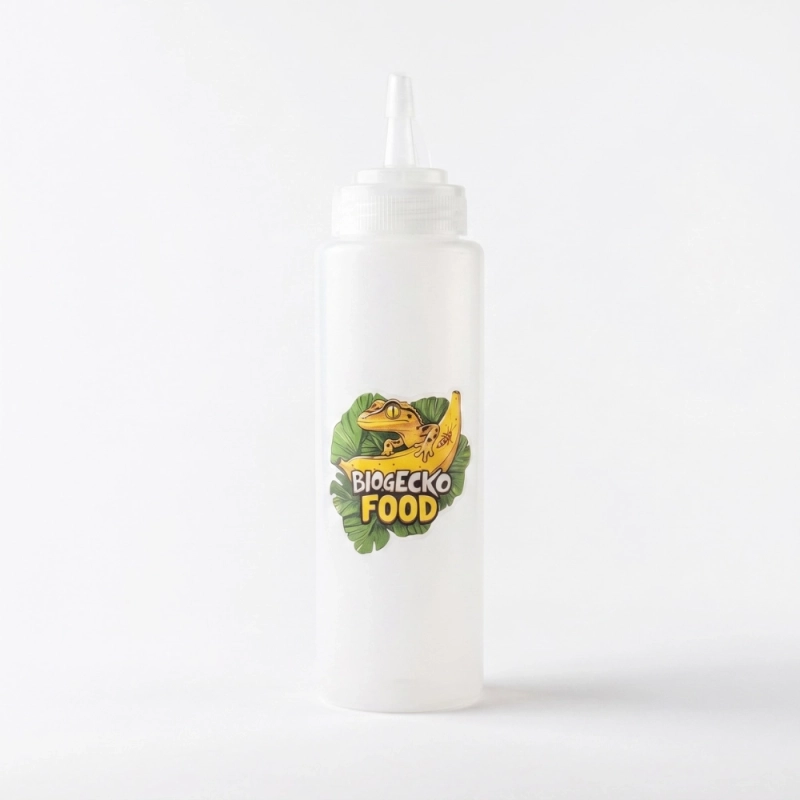 Butelka BioGecko Food Squeeze Bottle do przygotowania pokarmu dla gekonów