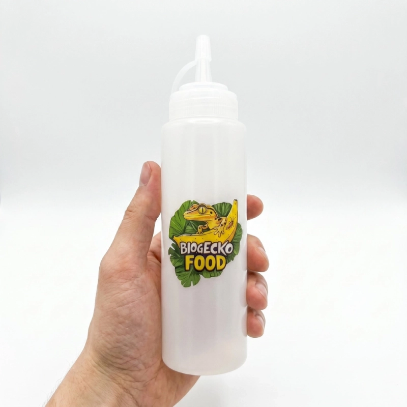 Butelka do karmienia gekonów BioGecko Food Squeeze Bottle 230 ml