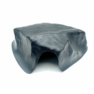 Jaskinia do terrarium S 14x14x5 cm – plastikowa kryjówka, małe wejście 