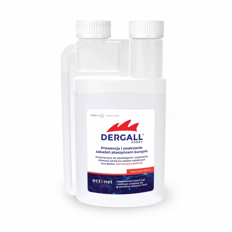 Dergall 100ml środek na roztocza u gadów