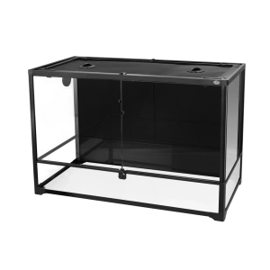 Terrarium szklane 90x45x60cm składane | dla gadów naziemnych