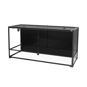 Terrarium szklane 120x45x60cm składane | dla gadów naziemnych 