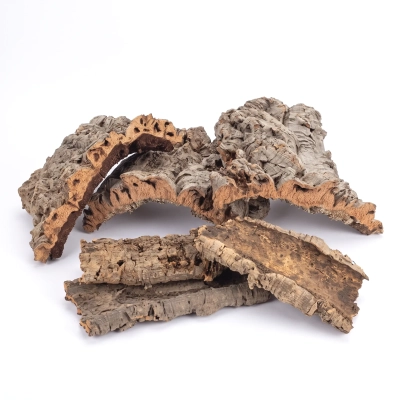 BioCork Flats płaty z kory Dębu korkowego 0,5kg - 5kg (Waga: 0,5kg)