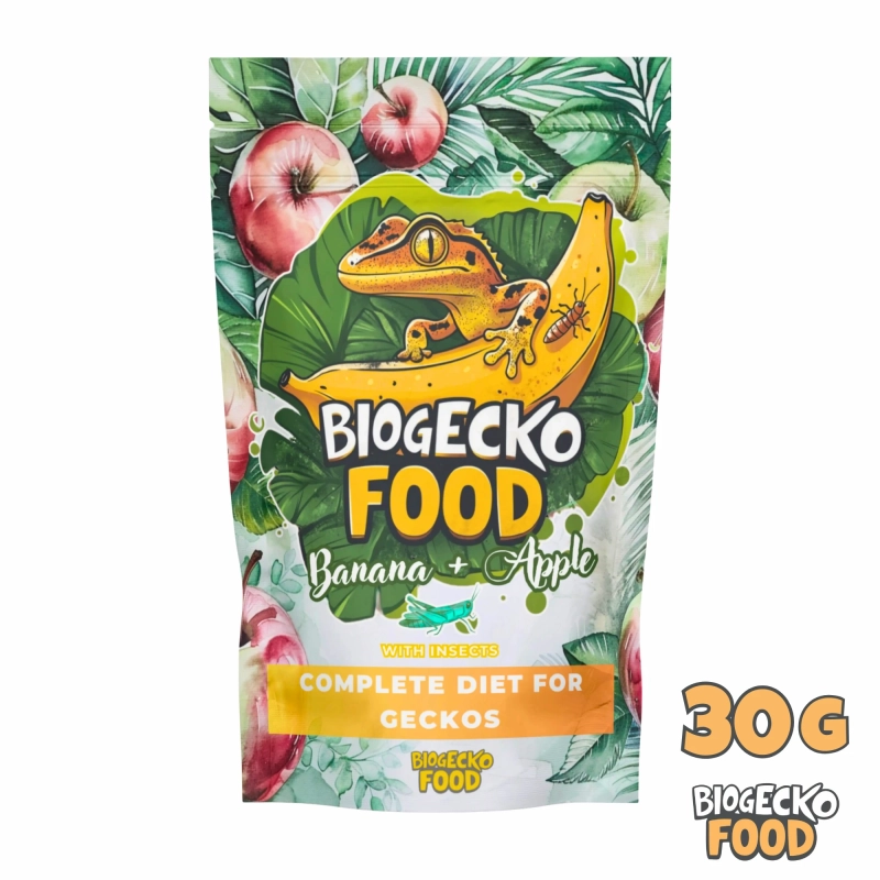 BioGecko Food Apple 30g