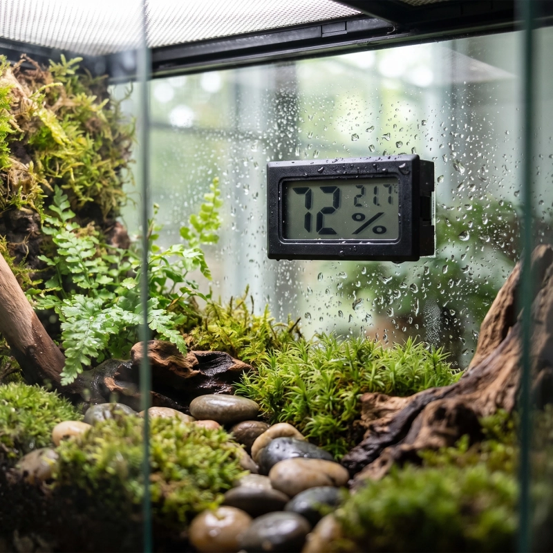 higrometr do terrarium z termometrem cyfrowy