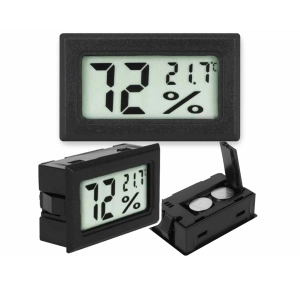 Termometr z higrometrem cyfrowy 2w1 do terrarium - LCD 48mm