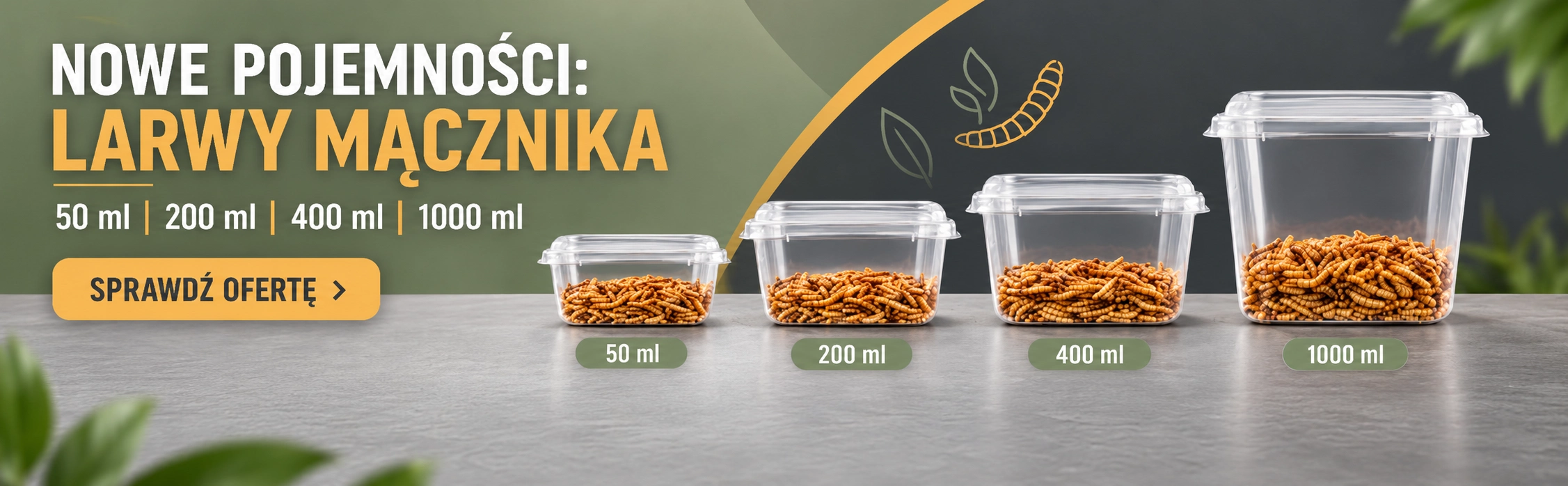nowe mączniki Sklep Terrarystyczny Bioterr