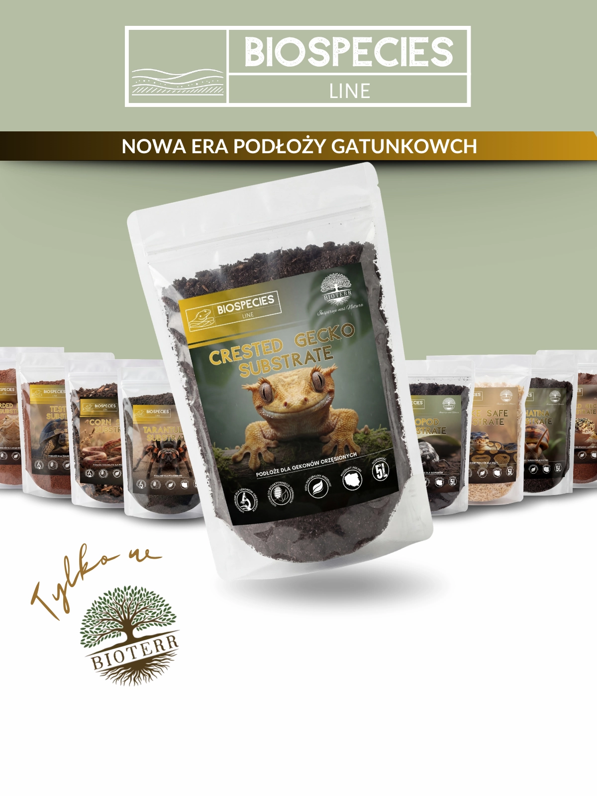 Podłoża gatunkowe Sklep Terrarystyczny Bioterr